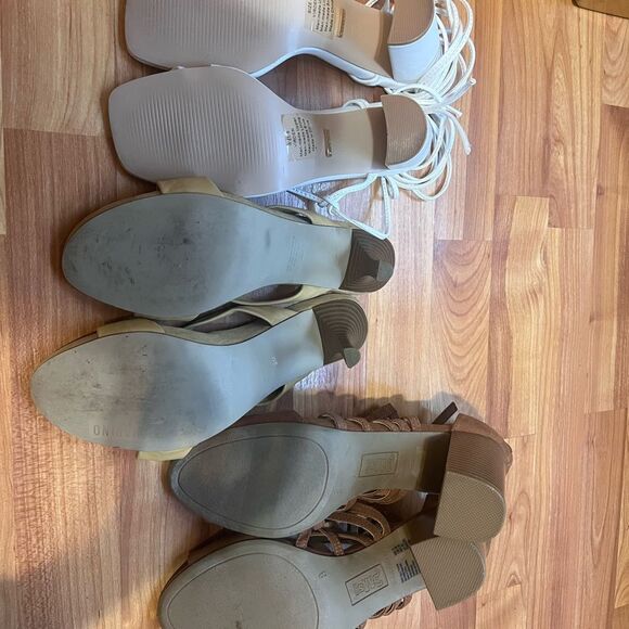 3 Pair of Chic Strappy Heels - Picture 4 of 5